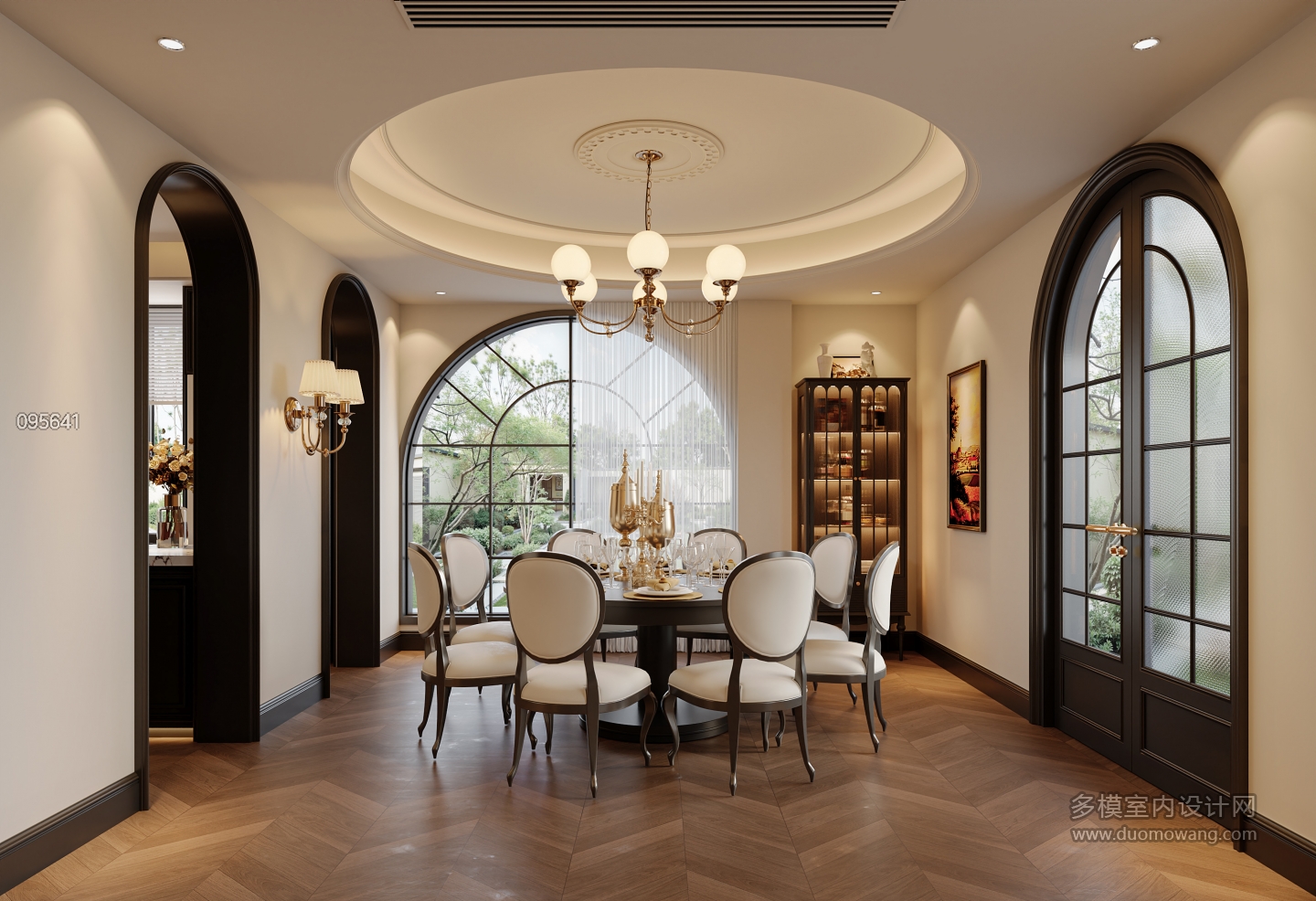 法式复古 1楼 餐厅静态