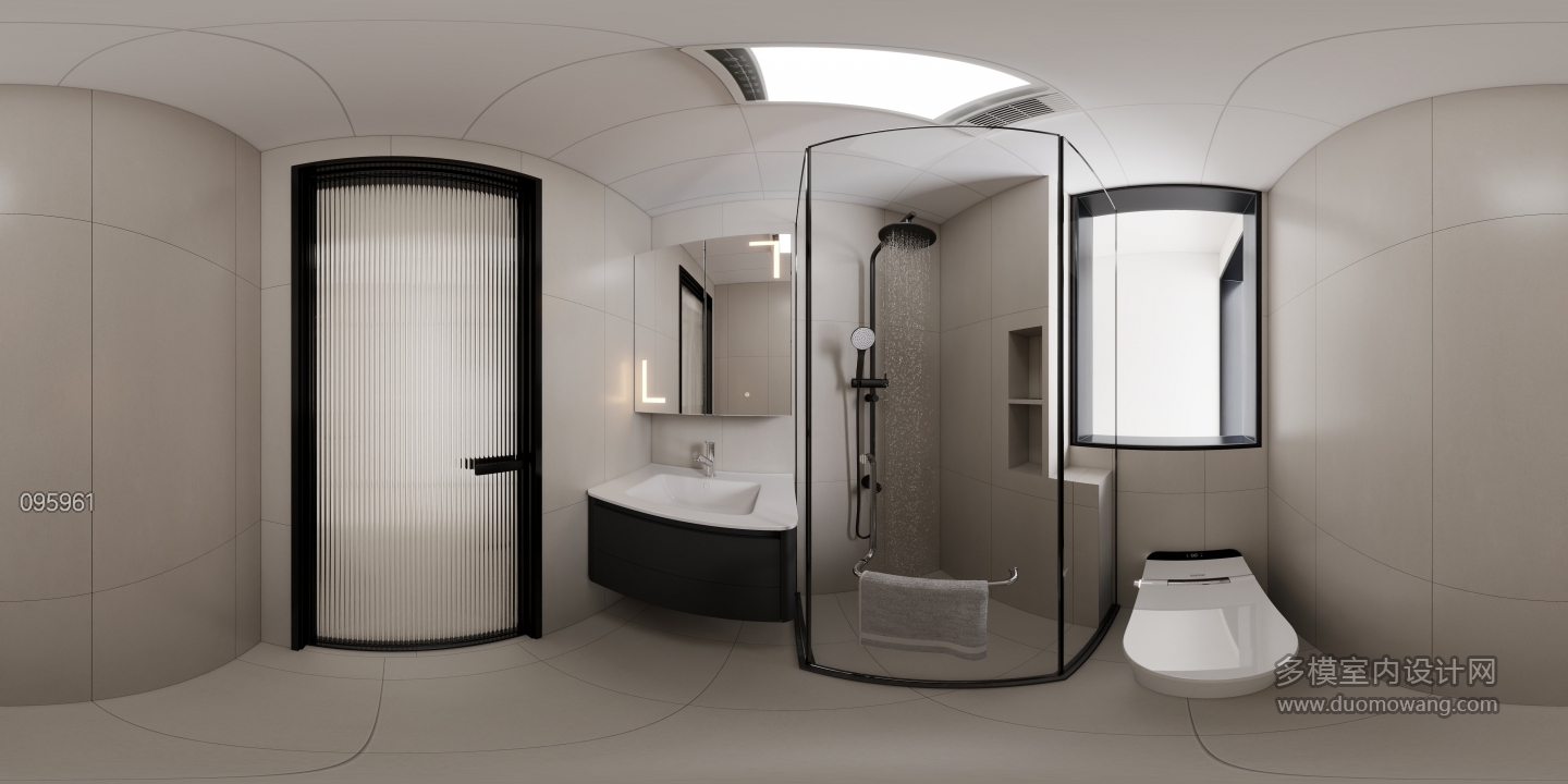 现代二楼卫生间