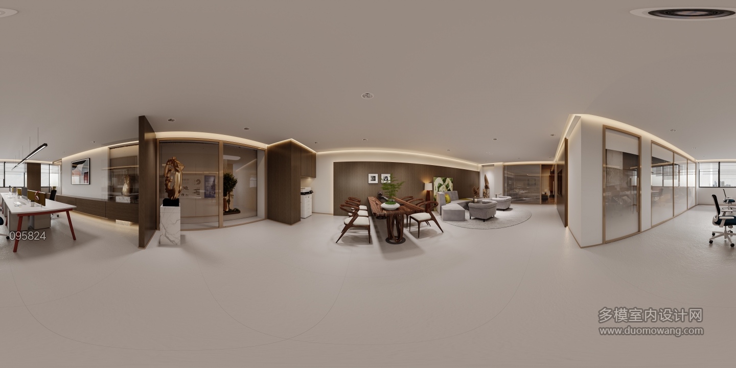 现代办公室_全景