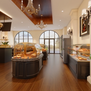 现代面包店特写2