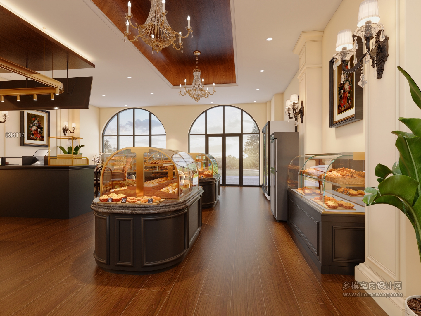 现代面包店特写2