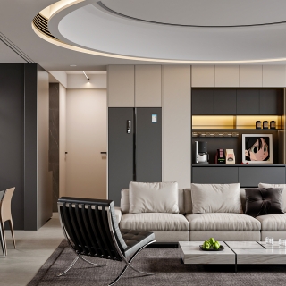 意式_沙发背景静态