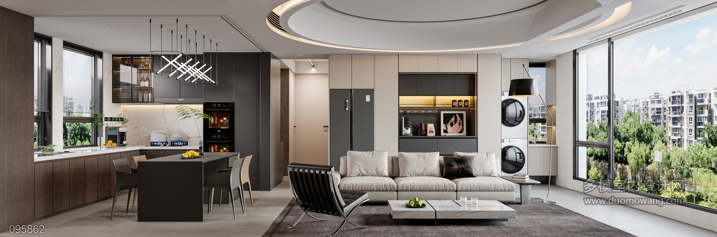 意式_沙发背景静态