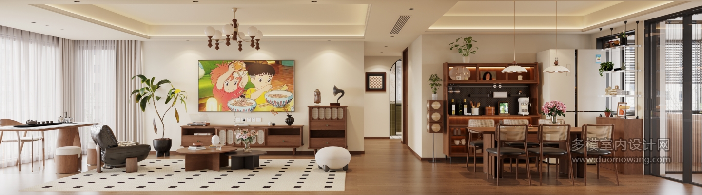 2现代中古风电视面