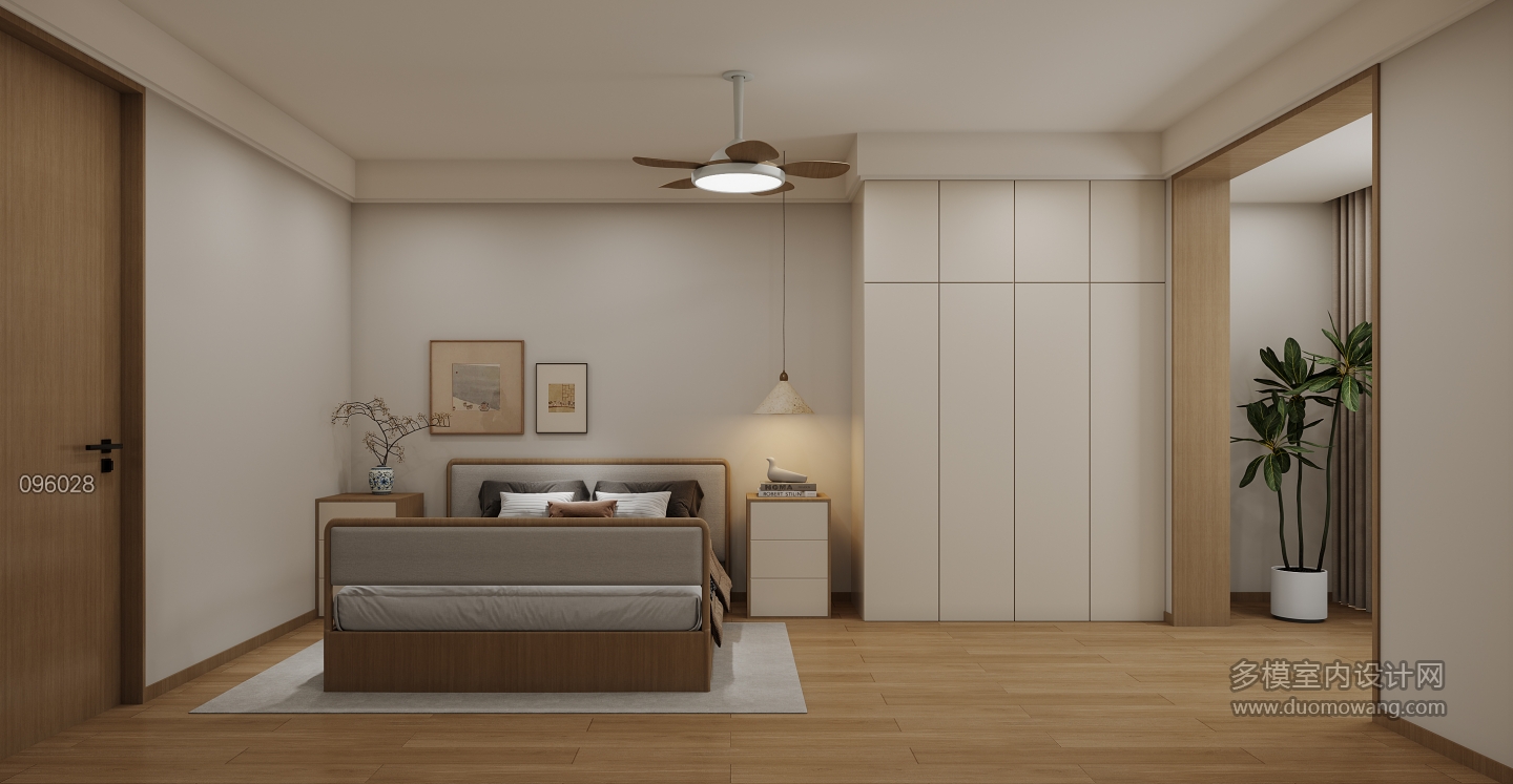 现代-卧室2特写