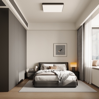 意式极简男孩房