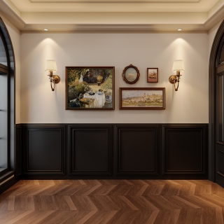 法式复古 3楼玄关静态