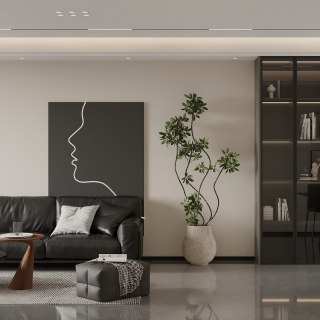 现代 客餐厅 单张2