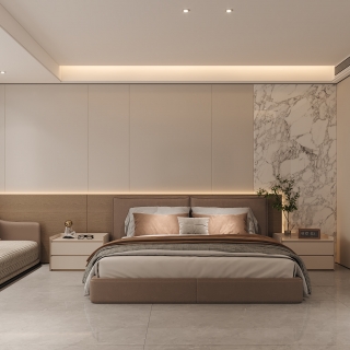 四楼主卧床头背景