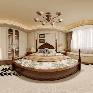 法式主卧全景