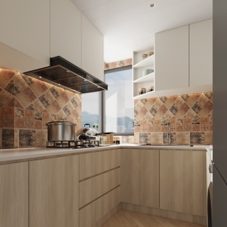 现代简约厨房01