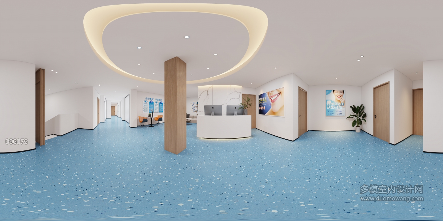 现代口腔医院全景