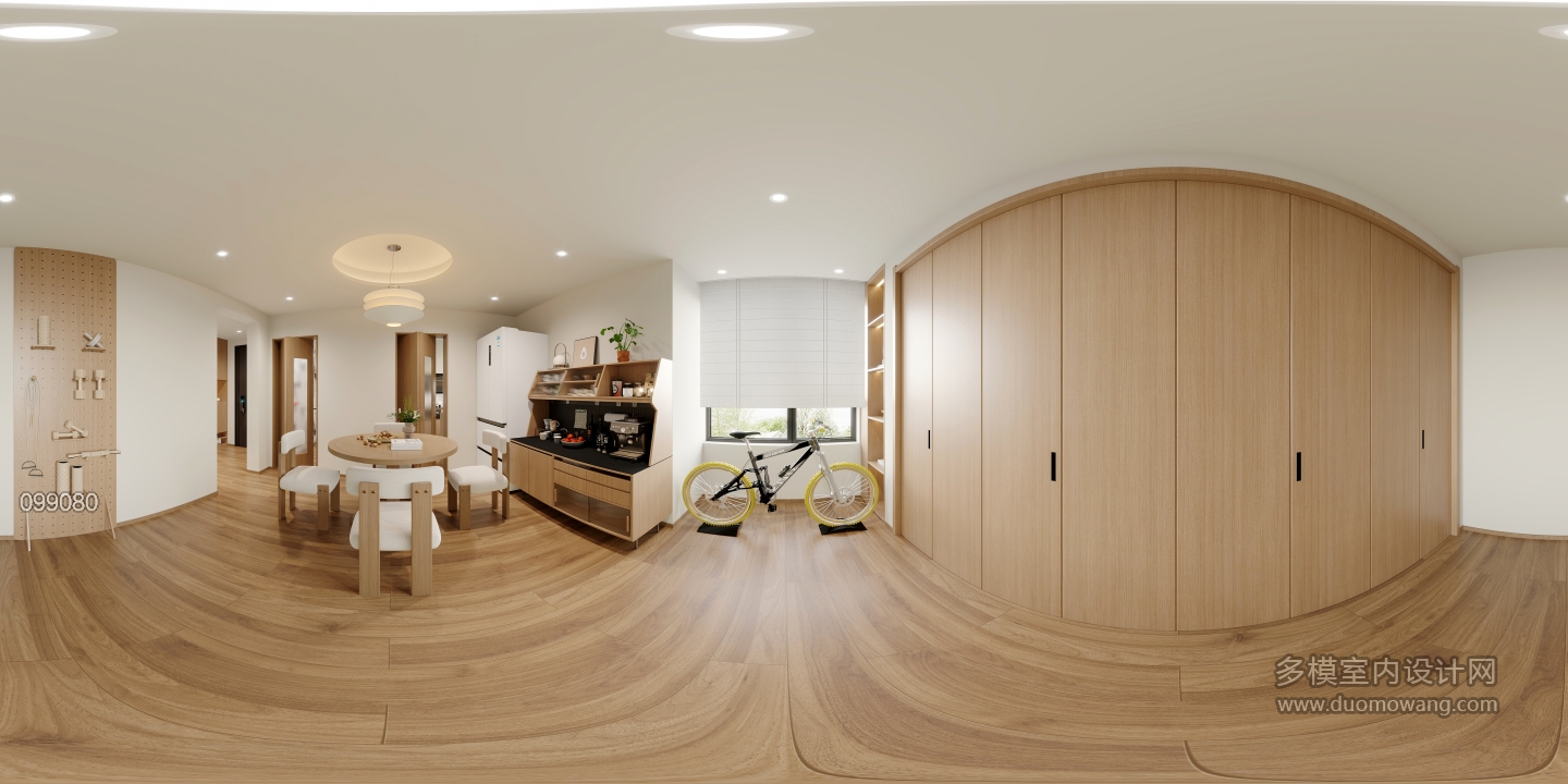 日式健身区全景