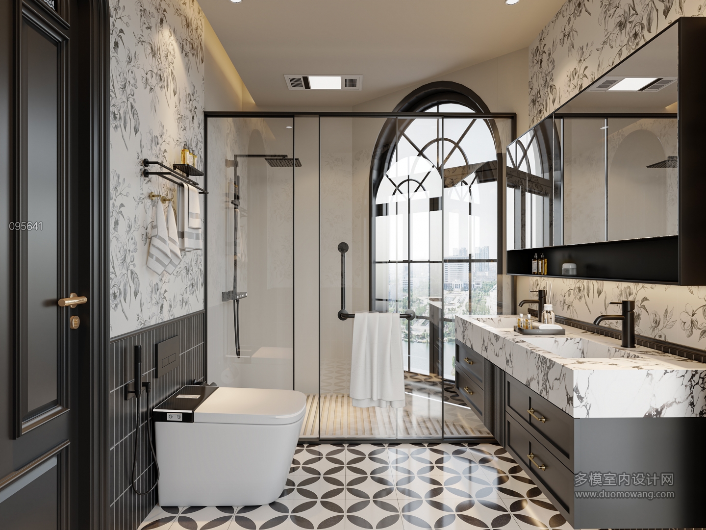 法式复古 3楼 卫生间静态