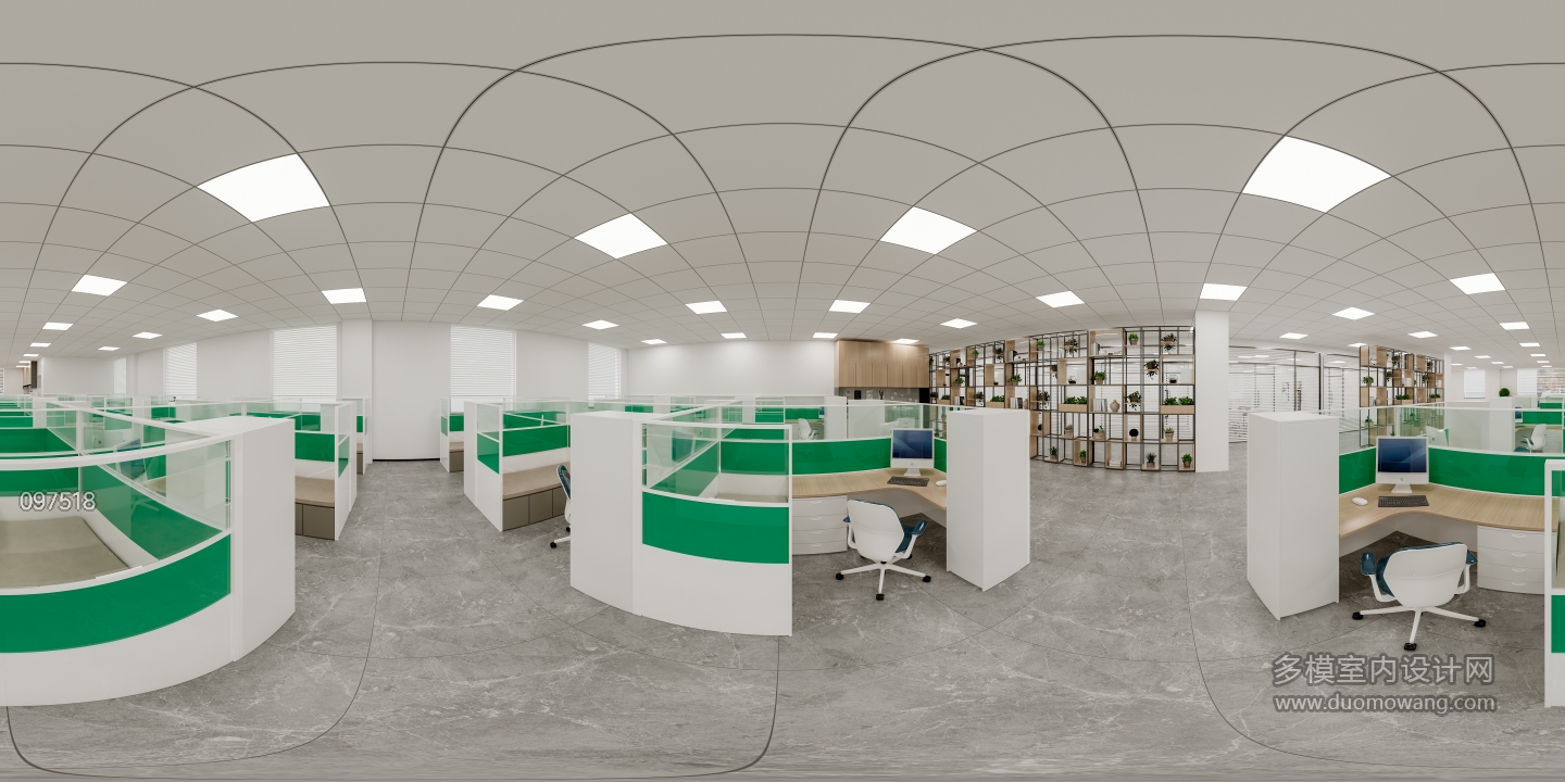 办公区全景