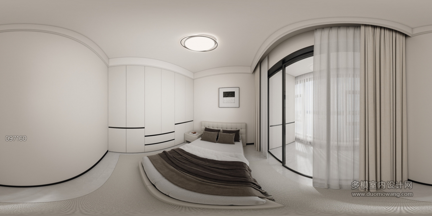 现代卧室3