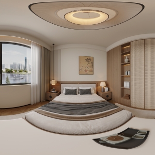 宋式北卧室2-360 -2f