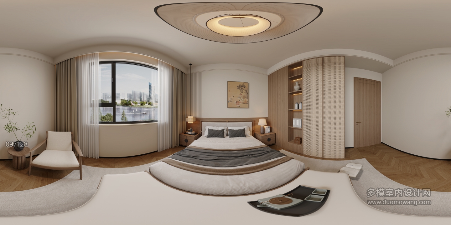 宋式北卧室2-360 -2f