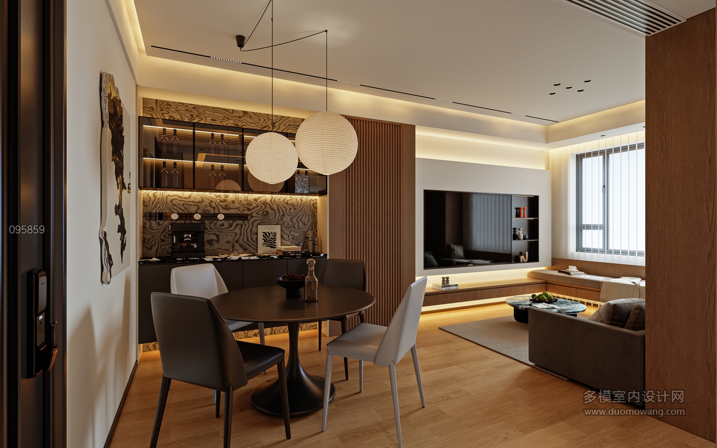 长泰温泉公寓213_客厅001