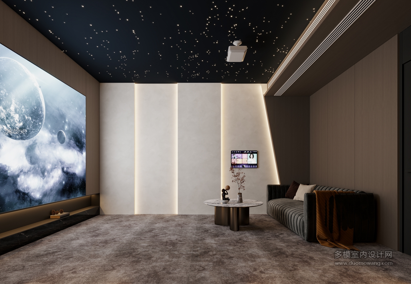 地下室意式影音室