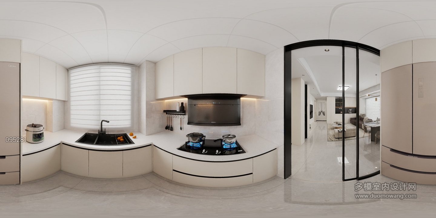 现代-厨房