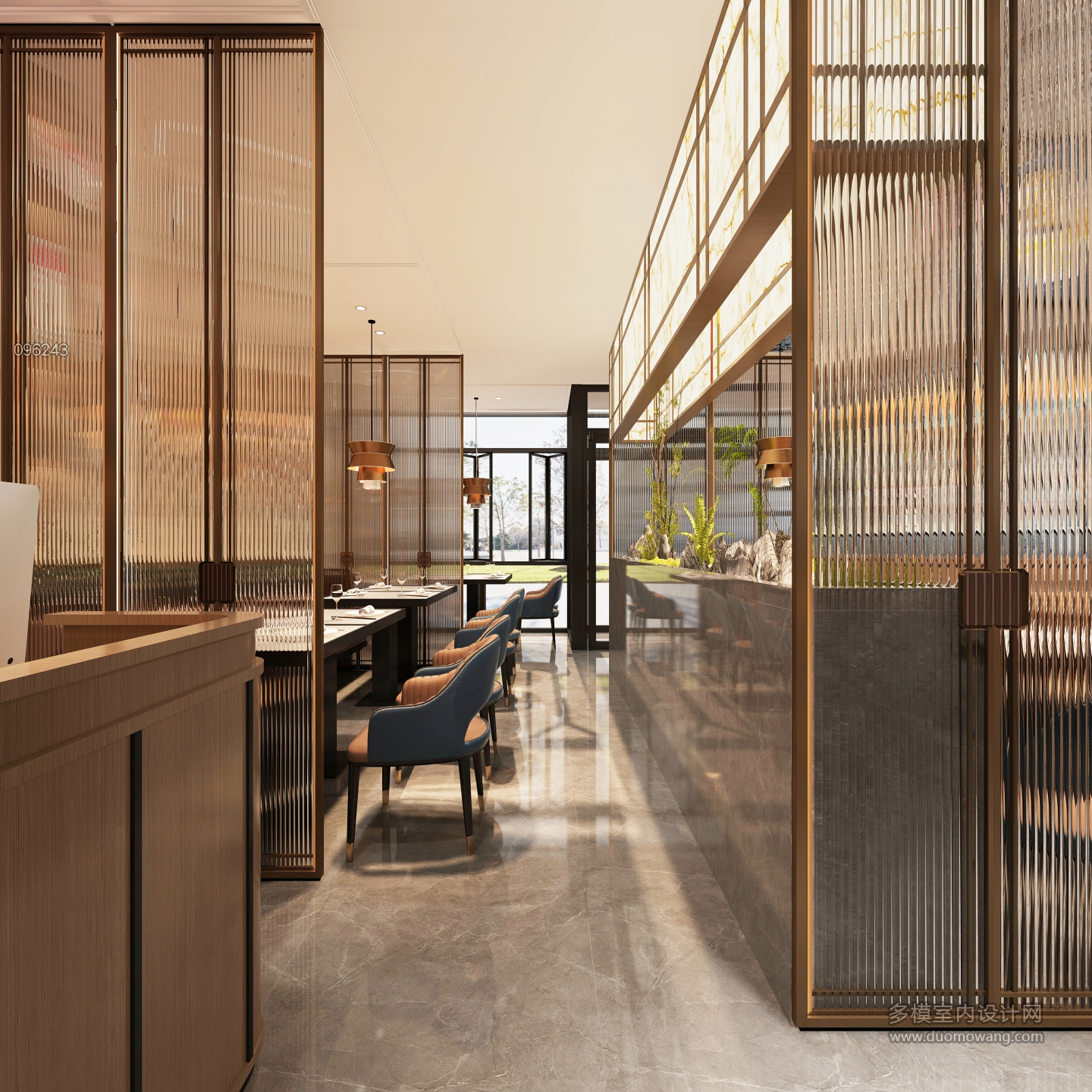 现代餐厅1Fb静态