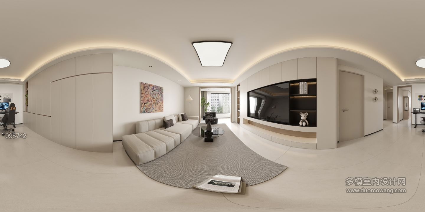 现代_001大客厅全景_0000