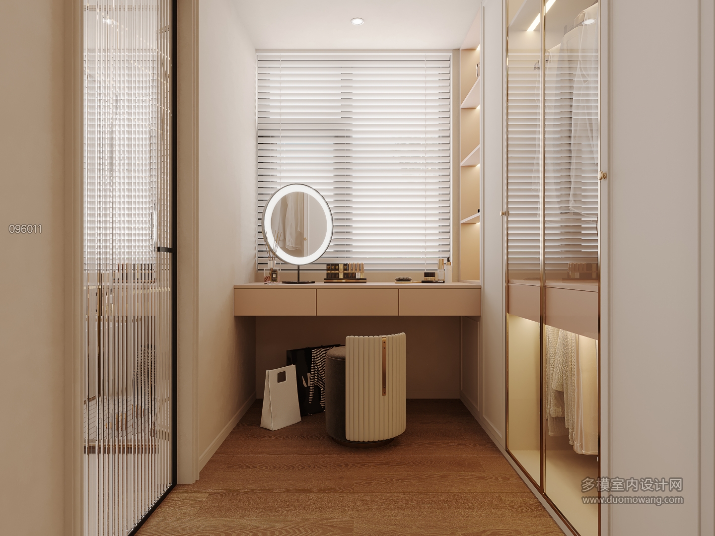 法式女孩房衣帽间