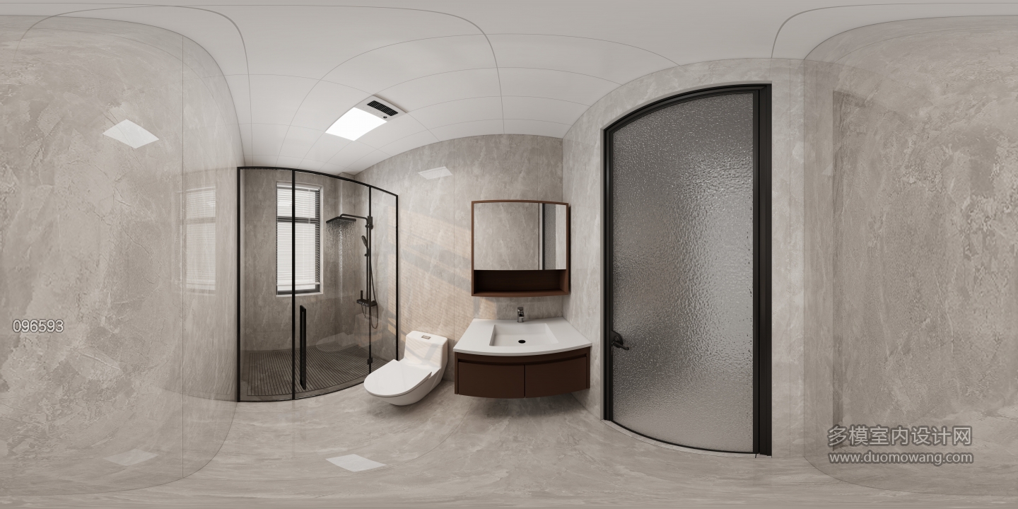 新中式一楼卫生间