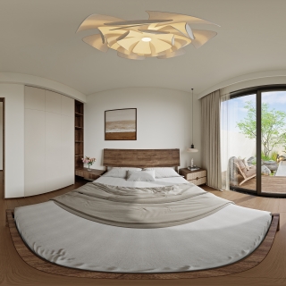 多彩一号_一层卧室