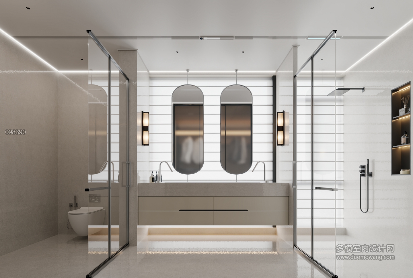 意式卫生间特写1