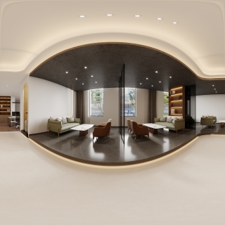 现代大厅接待区