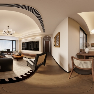 现代客餐厅-全景