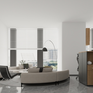 现代会客区静态