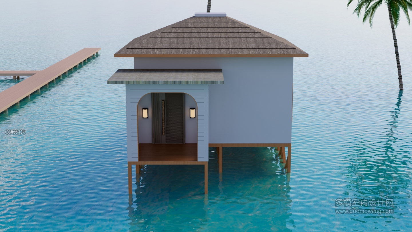 现代度假村外立面