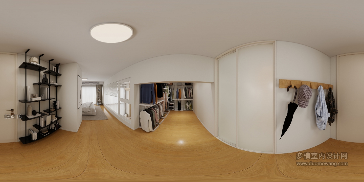 现代简约-小孩房衣帽间