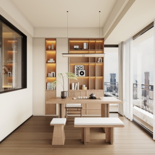 13现代中古风茶室