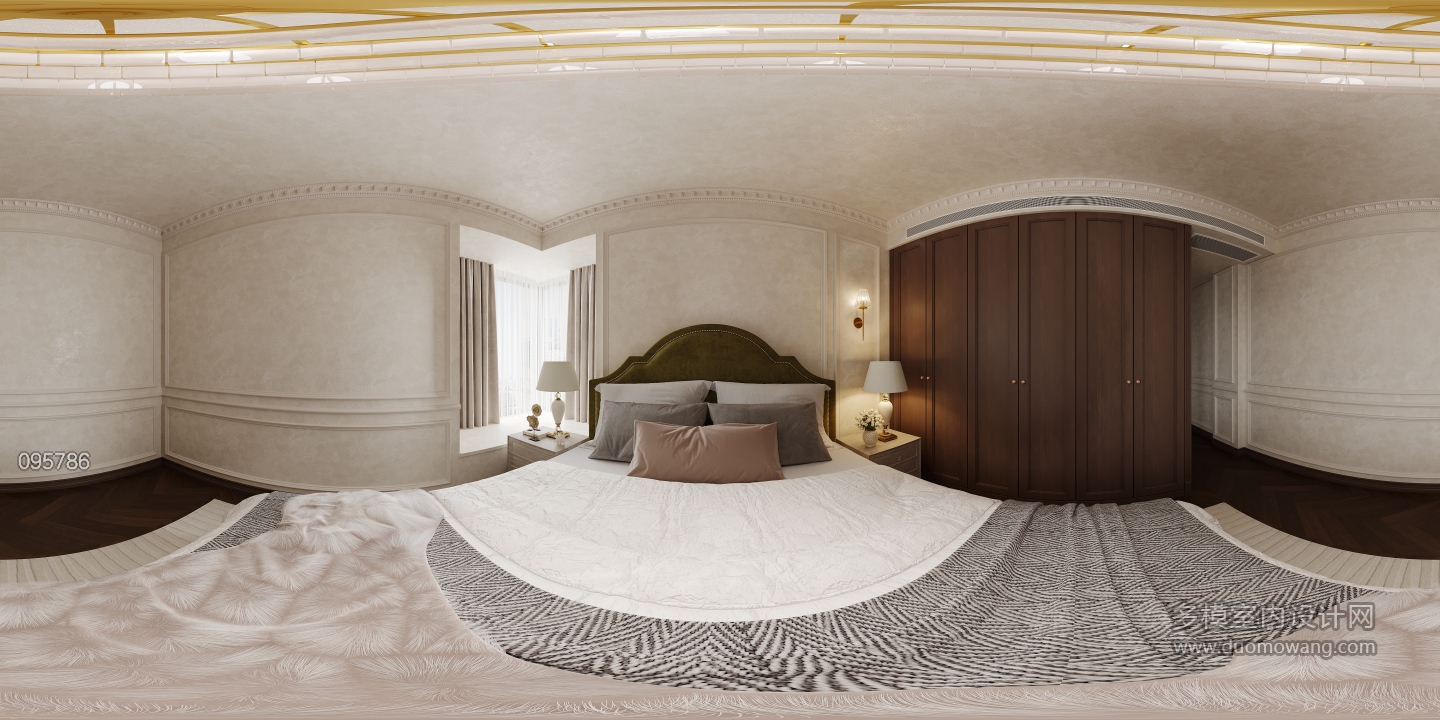 美式主卧全景