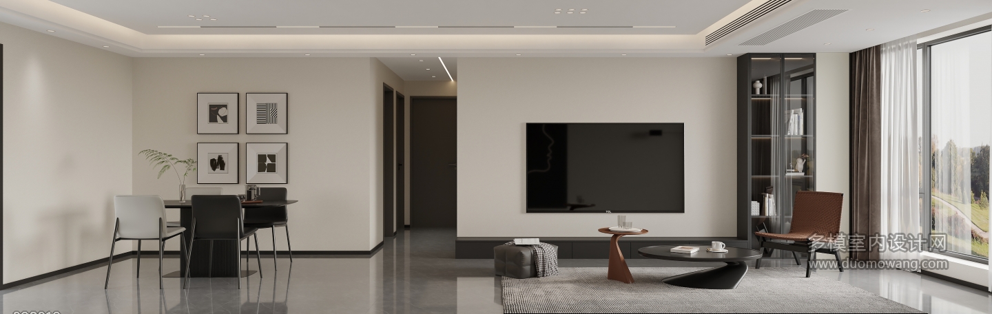 现代 客餐厅 单张1