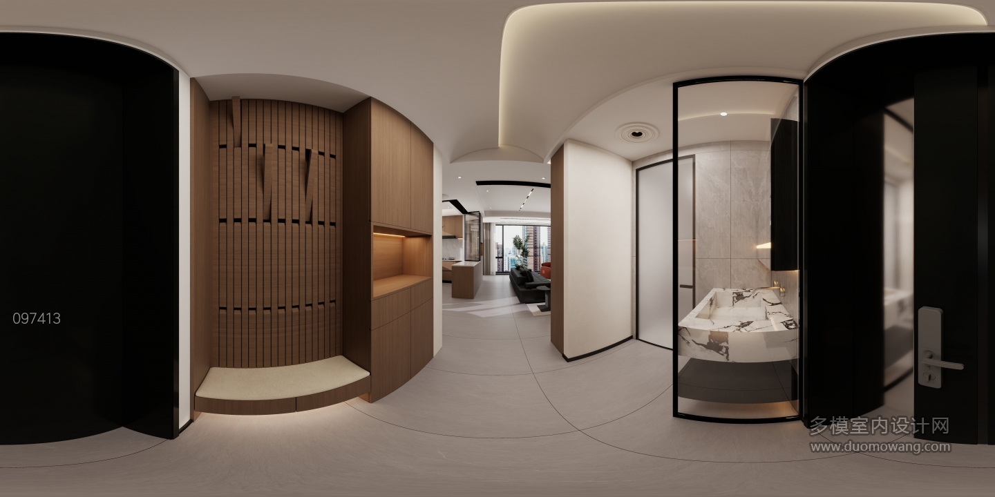 现代意式入户玄关