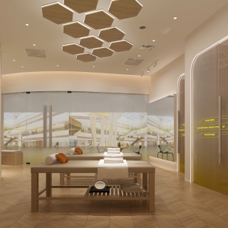 现代健身房静态c