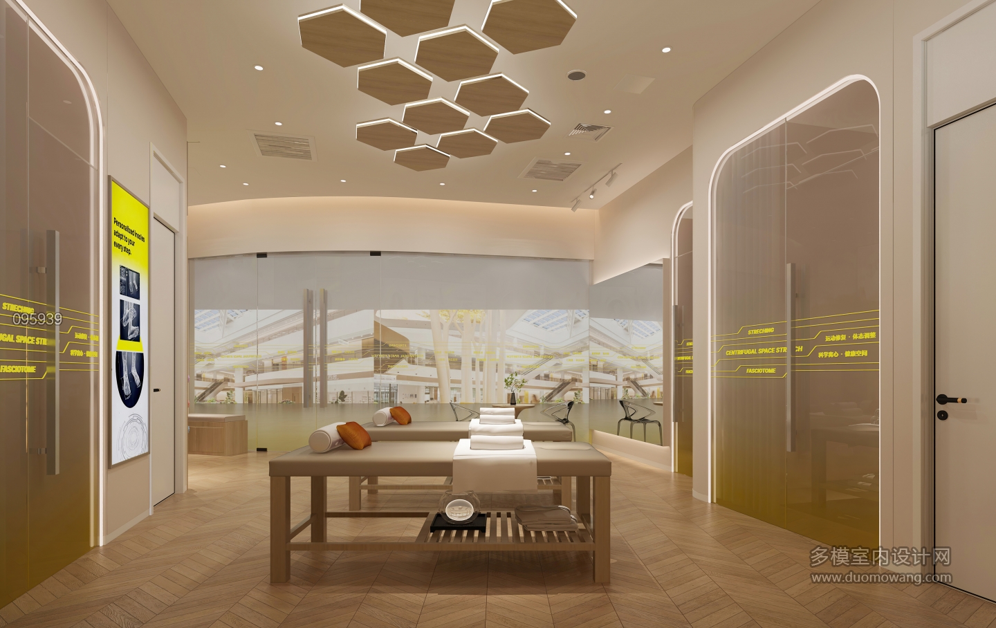 现代健身房静态c