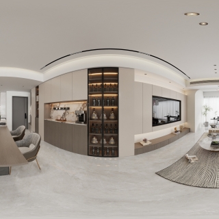 现代简约-客餐厅