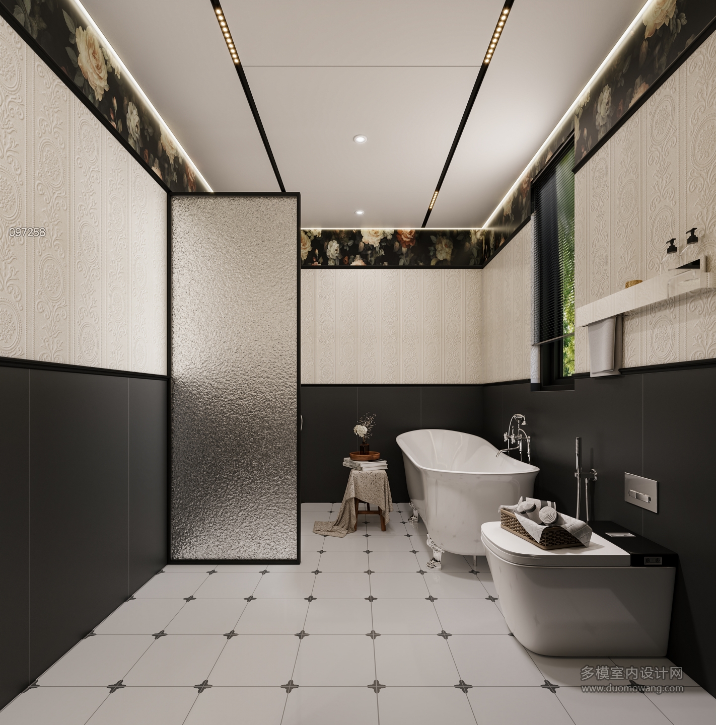 三层法式卫生间