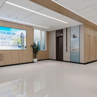 集控室_2二楼电梯_互动式灯光混合