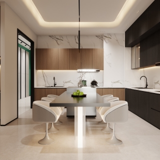 现代柜体展区B特写