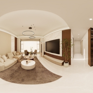 现代简约客餐厅