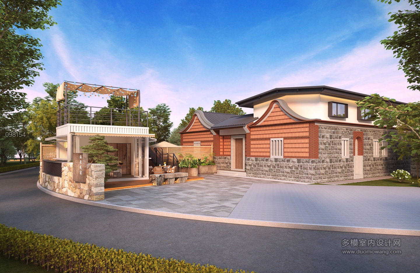 同安温泉民宿斜侧