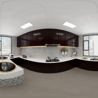 新中式一楼厨房