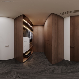 现代轻奢衣帽间